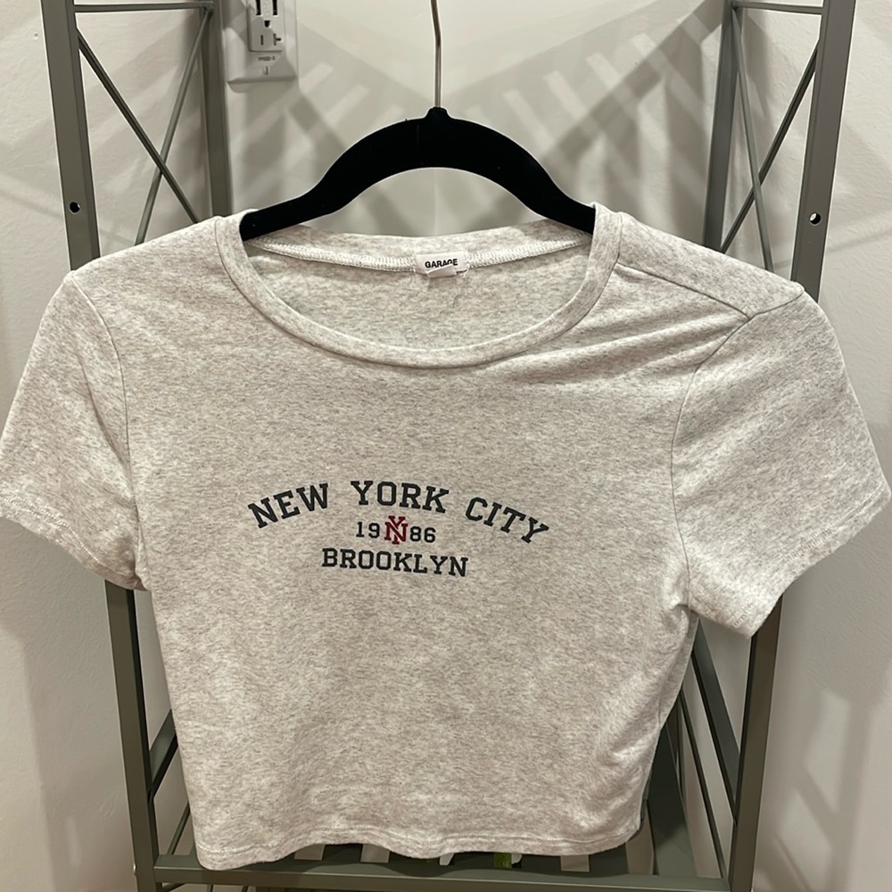 Garage Crop Top Size Large